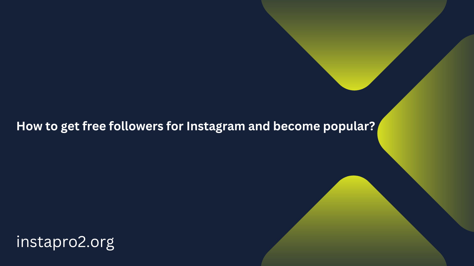 The Instagram platform is one of the trendy social media networks. How to get free followers for Instagram and become popular?